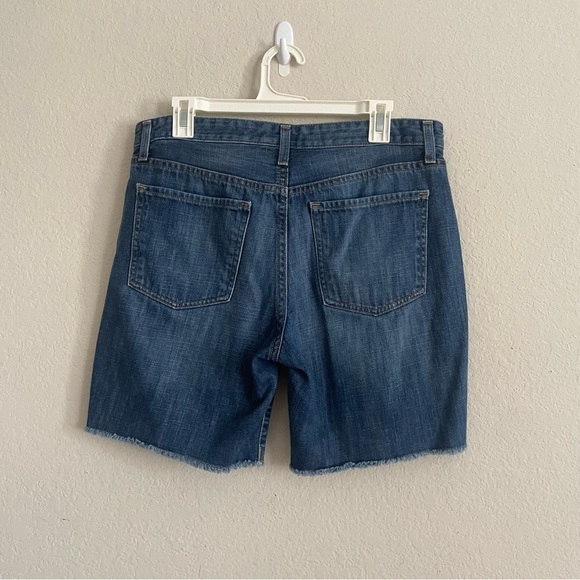 Mossimo Supply Co woman’s Blue Jean Shorts Casual boyfriend short frayed hem - Picture 6 of 6